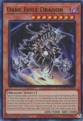 Dark Hole Dragon - AGOV-EN020 - Ultra Rare 1st Edition Age of Overlord 1st Edition Singles
