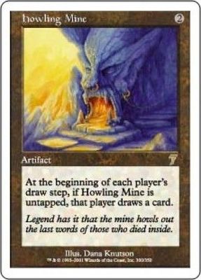 Howling Mine MTG 7th Edition Singles