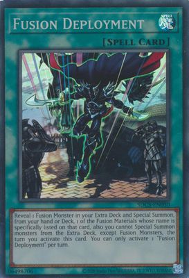 Fusion Deployment - SDCS-EN030 - Super Rare Unlimited Structure Deck: Cyber Strike Unlimited Singles *Espanol*