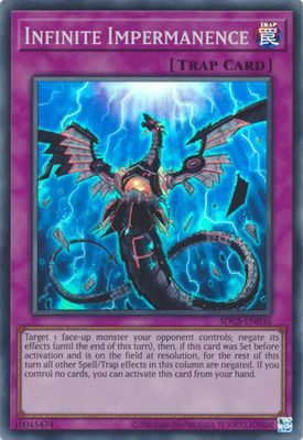 SJ Infinite Impermanence - SDCS-EN036 - Super Rare Unlimited Structure Deck: Cyber Strike Unlimited Singles *Espanol*