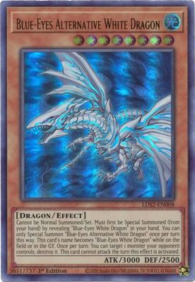 SJ Blue-Eyes Alternative White Dragon - LDS2-EN008 - Ultra Rare 1st Edition Legendary Duelists: Season 2 [LDS2] 1st Edition Singles