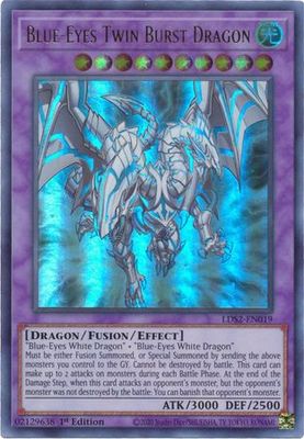 SJ Blue-Eyes Twin Burst Dragon - LDS2-EN019 - Ultra Rare 1st Edition Legendary Duelists: Season 2 [LDS2] 1st Edition Singles