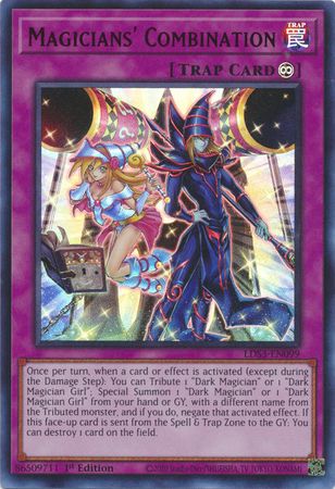 SJ Magicians&#39; Combination - LDS3-EN099 - Ultra Rare 1st Edition Legendary Duelists: Season 3 [LDS3] 1st Edition Singles