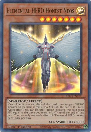 Elemental HERO Honest Neos - LDS3-EN102 - Ultra Rare 1st Edition Legendary Duelists: Season 3 [LDS3] 1st Edition Singles