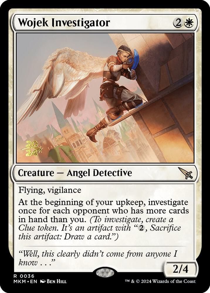 Wojek Investigator - Prerelease Cards (PRE) Prerelease Cards