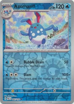 Azumarill - 045/193 - Uncommon Reverse Holo Scarlet &amp; Violet: Paldea Evolved Reverse Holo Singles