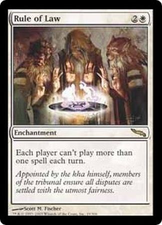 Rule of Law Mirrodin Singles (Español)