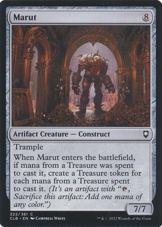 Marut 322/361 Commander Legends: Battle for Baldur&#39;s Gate Singles(Español)