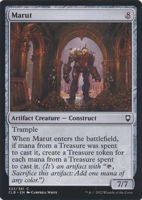 Marut 322/361 Commander Legends: Battle for Baldur&#39;s Gate Singles(Español)