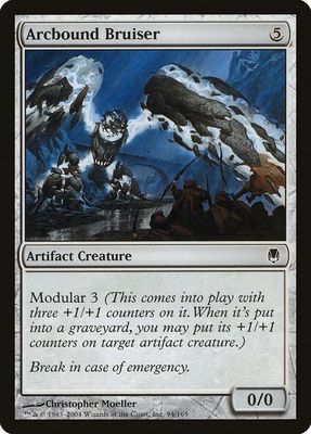 Arcbound Bruiser - Darksteel (DST) Darksteel-Foil