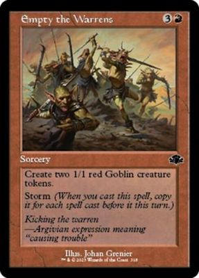Empty the Warrens 318 - Retro Frame Dominaria Remastered Collector Booster Singles