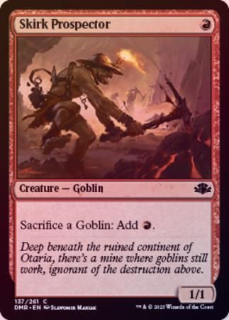 Skirk Prospector 137/261 - Foil Dominaria Remastered Foil Singles
