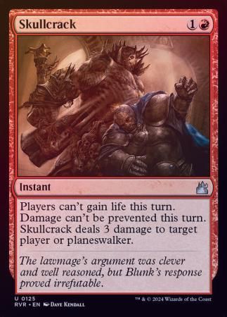 Skullcrack 0125 - Foil Ravnica Remastered Foil Singles