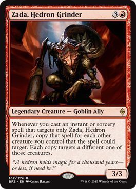 Zada, Hedron Grinder 162/274 Battle for Zendikar Singles(Español)