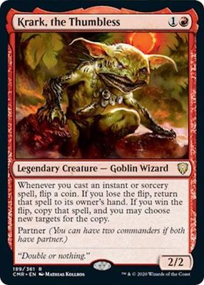 Krark, the Thumbless 189/361 Commander Legends Singles