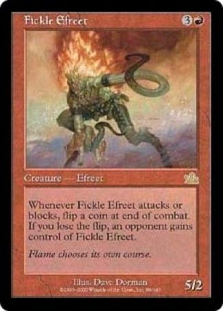 Fickle Efreet Prophecy Singles