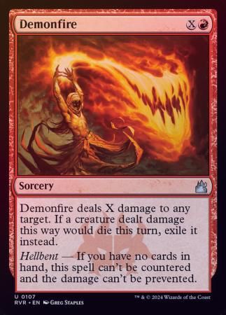 Demonfire 0107 - Foil Ravnica Remastered Foil Singles