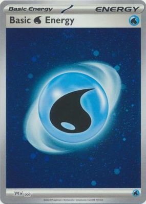 Basic Water Energy - SVE003 - Galaxy Holo Scarlet &amp; Violet 151 Singles