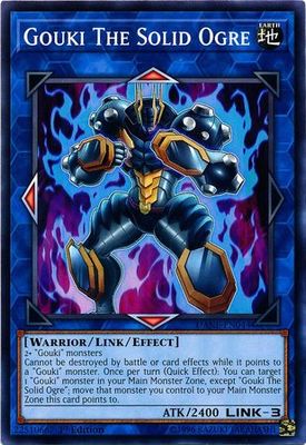 Gouki The Solid Ogre - DANE-EN044 - Common 1st Edition Dark Neostorm 1st Edition Singles(espanol)