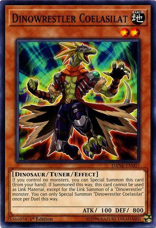 Dinowrestler Coelasilat - DANE-EN007 - Common 1st Edition Dark Neostorm 1st Edition Singles