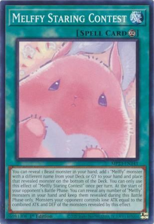 Melffy Staring Contest - MP23-EN141 - Common 1st Edition Mega Tin 2023 Dueling Heroes Singles