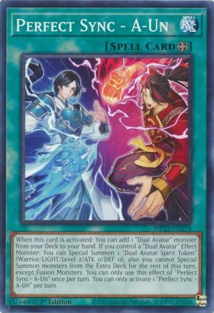 Perfect Sync - A-Un - MP23-EN276 - Common 1st Edition Mega Tin 2023 Dueling Heroes Singles