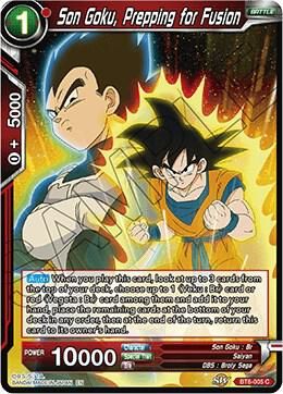 Son Goku, Prepping for Fusion - Destroyer Kings (DBS-B06) Destroyer Kings