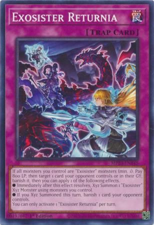 Exosister Returnia - MP23-EN145 - Common 1st Edition Mega Tin 2023 Dueling Heroes Singles