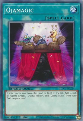 Ojamagic - SGX1-ENC14 - Common 1st Edition Speed Duel GX Duel Academy Box Singles