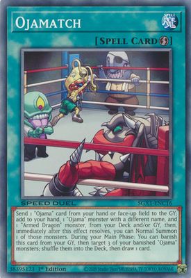 Ojamatch - SGX1-ENC16 - Common 1st Edition Speed Duel GX Duel Academy Box Singles