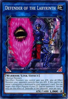 Defender of the Labyrinth - RIRA-EN049 - Common 1st Edition Rising Rampage [RIRA] 1st Edition Singles