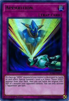 Apparition - BLHR-EN013 - Ultra Rare 1st Edition Battles of Legend: Hero&#39;s Revenge Singles