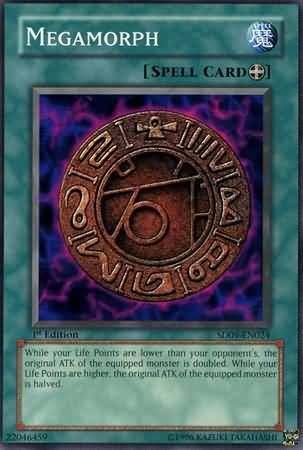 Megamorph - SD09-EN024 - Common 1st Edition Structure Deck: Dinosaur&#39;s Rage 1st Edition Singles