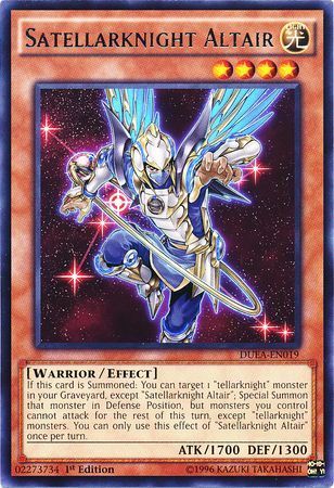 Satellarknight Altair - DUEA-EN019 - Rare 1st Edition Duelist Alliance 1st Edition Singles  *Espanol*
