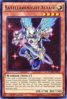 Satellarknight Altair - DUEA-EN019 - Rare 1st Edition Duelist Alliance 1st Edition Singles  *Espanol*