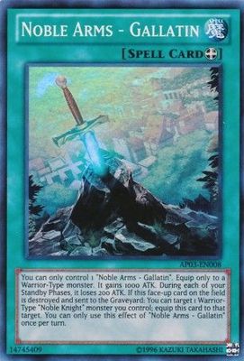Noble Arms - Gallatin - AP03-EN008 - Super Rare Astral Pack 3 AP03