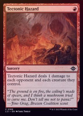 Tectonic Hazard 0169 - Foil The Lost Caverns of Ixalan Foil Singles