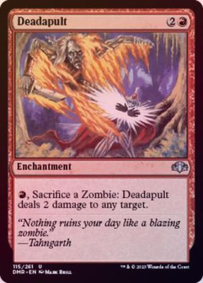 Deadapult 115/261 - Foil Dominaria Remastered Foil Singles