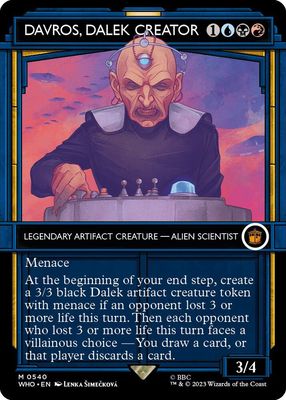 Davros, Dalek Creator (Showcase) - Universes Beyond: Doctor Who (WHO) Universes Beyond: Doctor Who