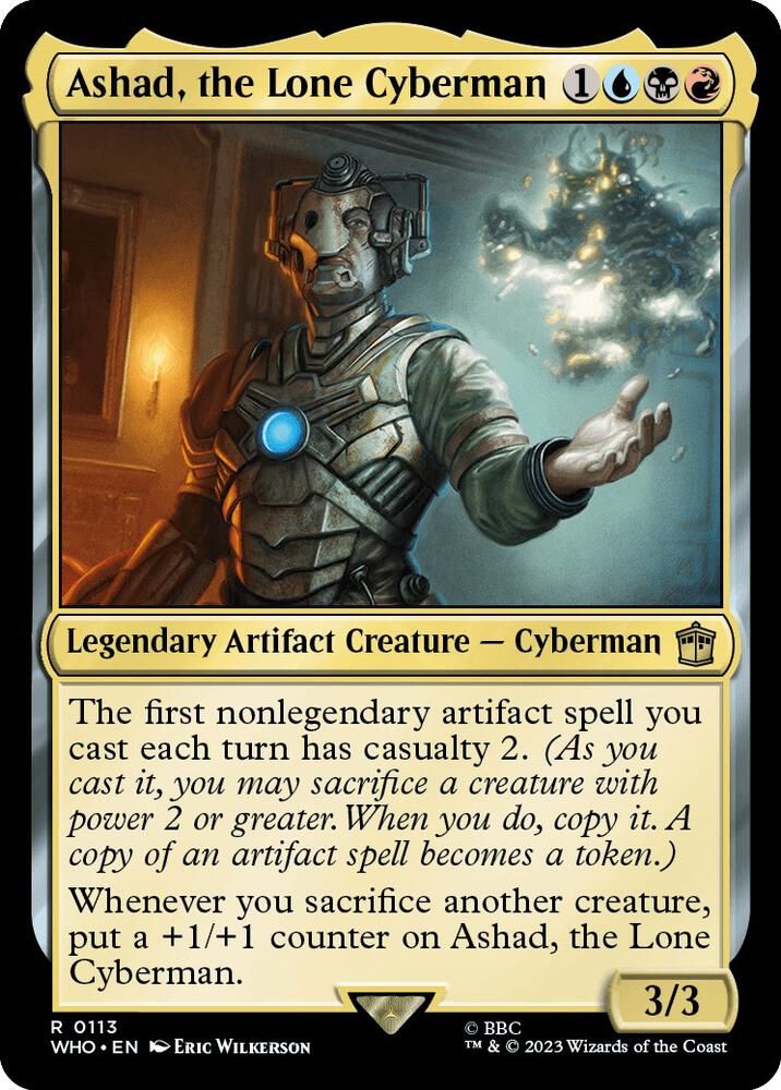Ashad, the Lone Cyberman - Universes Beyond: Doctor Who (WHO) Universes Beyond: Doctor Who