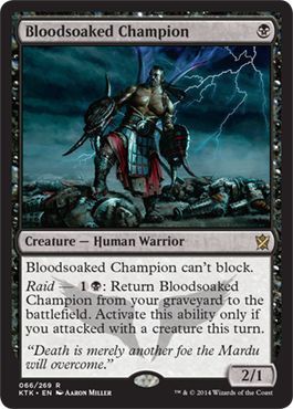 Bloodsoaked Champion 066/269 Khans of Tarkir Singles (Español)