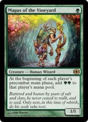 Magus of the Vineyard Future Sight Singles (Español)