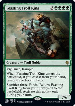 Feasting Troll King 152/269 Throne of Eldraine Singles