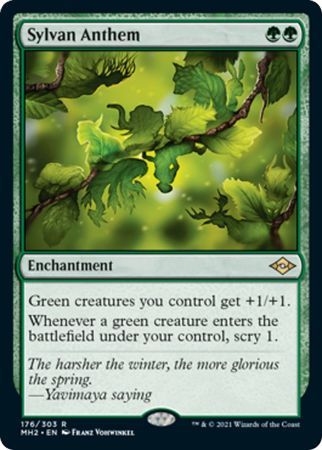 Sylvan Anthem 176/303 Modern Horizons 2 Singles