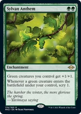 Sylvan Anthem 176/303 Modern Horizons 2 Singles