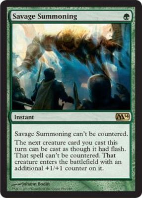 Savage Summoning Magic 2014 (M14) Singles