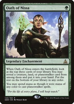 Oath of Nissa - Oath of the Gatewatch (OGW) Oath of the Gatewatch