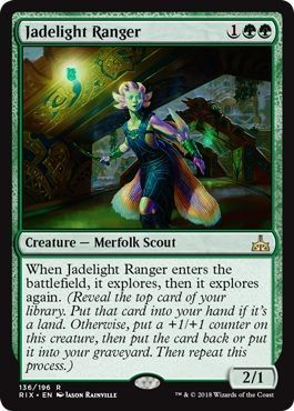 Jadelight Ranger 136/196 Rivals of Ixalan Singles