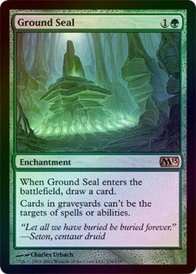 Ground Seal - Foil Magic 2013 (M13) Foil Singles (Español)