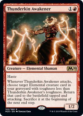 Thunderkin Awakener 162/280 Magic 2020 (M20) Singles